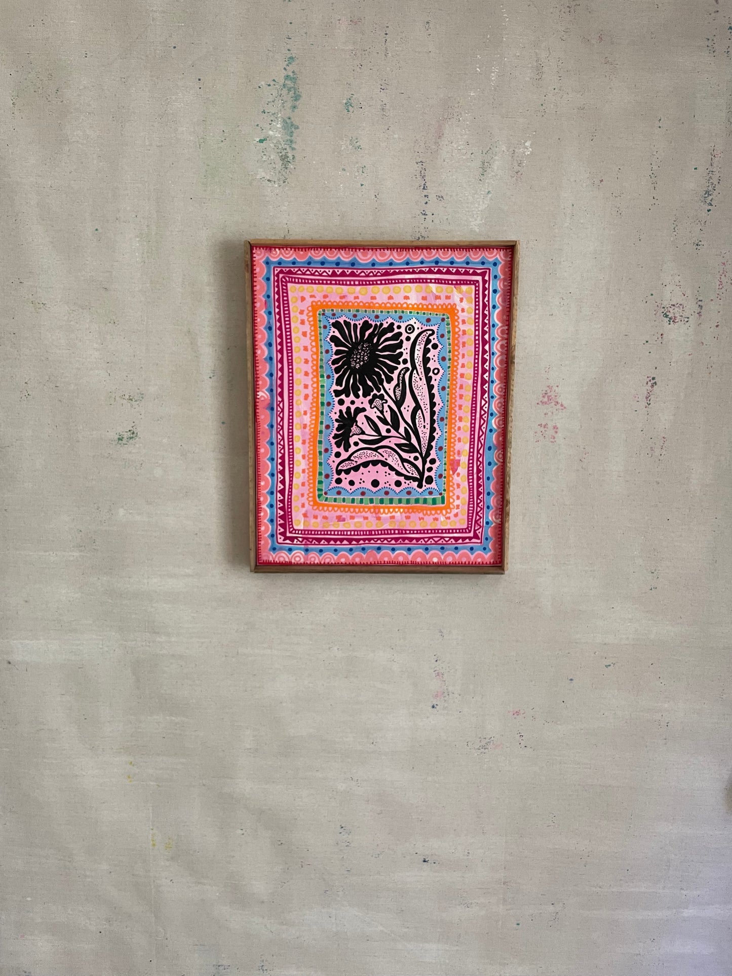 Desert flower pink